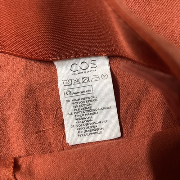 COS rust orange jeggings - Picture 4 of 4